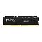 Фото-1 Модуль памяти Kingston Fury Beast Black KF556C36BBE2-32, вид спереди на белом фоне. Чёрный радиатор без RGB-панели, прорези в верхней части, крупные надписи FURY, BEAST и DDR5. Для страницы оперативной памяти это важно, потому что видно дизайн радиатора и лицевую сторону модуля.