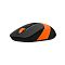 Фото-8 Комплект Клавиатура/мышь A4Tech  Беспроводной чёрный, FG1010 ORANGE