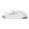 Фото-3 Мышь Logitech G309 LIGHTSPEED, правый профиль; показаны две боковые кнопки, гладкая белая боковина и серая полупрозрачная нижняя часть; фото важно для страницы товара, потому что демонстрирует расположение дополнительных кнопок и профиль корпуса.