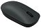 Фото-2 Беспроводная мышь Xiaomi Wireless Mouse Lite 2, чёрная, вид сверху сзади под углом; видны плавный изгиб корпуса, низкий профиль и колесо прокрутки у передней части. Изображение для карточки товара, чтобы показать общий силуэт модели.