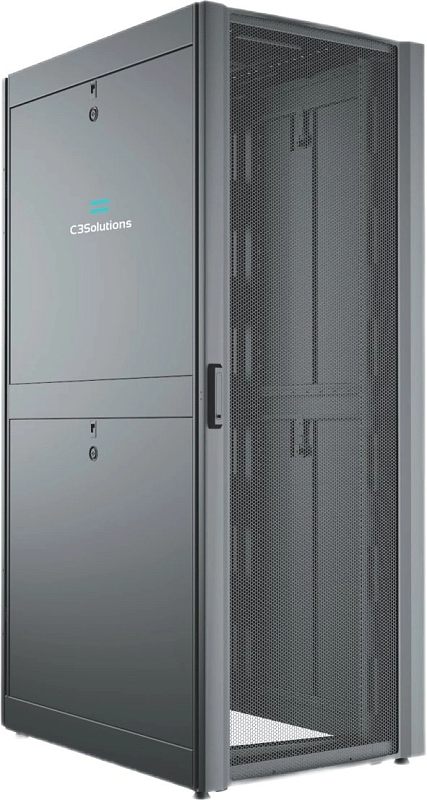 Фото Напольный шкаф C3 Solutions RF2401 24U чёрный, C3.RF2401