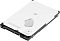 Фото-4 Жёсткий диск WD Blue WD20SPZX 2,5&Prime;, вид под углом: серебристая нижняя крышка с маркировочными надписями, чёрные боковины и торец с разъёмами; белый фон для понимания габаритов и расположения коннекторов.