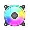 Фото-1 Корпусный вентилятор PCCOOLER F3 T120 ARGB BK 120 мм 4-pin, F3 T120 ARGB BK