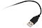 Фото-6 Клавиатура Oklick 95M, крупный план USB-штекера. Видны прямой USB-A разъём, чёрный кабель и усиление у основания коннектора. Этот фрагмент важен для страницы товара, потому что показывает тип проводного подключения клавиатуры.