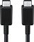 Фото-3 USB-кабель Samsung EP-DN975 USB Type-C male &mdash; USB Type-C male, крупный план коннекторов сбоку: чёрные корпуса со скошенным переходом к кабелю, металлические наконечники USB-C и маркировка 5A; фото показывает конструкцию штекеров для страницы товара.