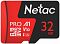 Фото-1 Карта памяти Netac P500 Extreme Pro microSDHC UHS-I Class 1 C10 32GB, NT02P500PRO-032G-R