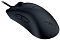 Фото-5 Проводная мышь Razer DeathAdder V3, вид сверху справа под углом; показаны удлинённые основные клавиши, колесо прокрутки и плавно сужающийся корпус, цвет чёрный; изображение раскрывает геометрию верхней панели для карточки товара.