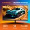Фото-11 Монитор Sunwind SUN‑M24BG110 23,8&Prime; VA, чёрный &mdash; промо-изображение: монитор с гоночным автомобилем на экране и текстом с серией/моделью; важно для быстрой идентификации товара на странице.