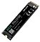 Фото-1 SSD Hiksemi Wave P, M.2 2280 128 ГБ, вид спереди под углом на светлом фоне: чёрный модуль с наклейкой WAVE PCIe 3.0 SSD, видны контактная группа M.2 и маркировка на лицевой стороне, изображение важно для карточки товара как основной ракурс SSD.
