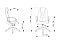 Фото-10 Кресло для геймеров ZOMBIE 200 чёрно-белый, ткань/экокожа, ZOMBIE 200 BW