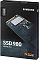 Фото-7 SSD Samsung 980 MZ-V8V500BW, M.2 2280, 500 ГБ &mdash; упаковка под углом; видна чёрная коробка с фронтальной графикой SSD 980, изображением накопителя и обозначением 500GB на боковой вставке, фото показывает коробку в объёмном ракурсе для страницы товара.