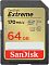 Фото-1 Карта памяти SanDisk Extreme SDXC UHS-I Class 3 C10 64GB, SDSDXV2-064G-GNCIN