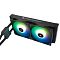 Фото-4 Система водяного охлаждения Thermalright Frozen Notte 240 Black Argb V2 2 x 120 мм, F-NOTTE-240-BL-A