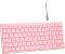 Фото-4 Клавиатура A4Tech Fstyler FBX51C Беспроводная розовый, FBX51C PINK