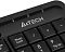 Фото-5 Клавиатура из комплекта A4Tech FG1010, крупный план правой верхней части: логотип A4Tech, индикатор и блок цифровых клавиш; показывает элементы панели и маркировку.