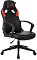 Фото-1 Кресло для геймеров ZOMBIE 50 чёрно-красный, эко.кожа, ZOMBIE 50 BR