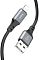 Фото-3 USB кабель HOCO Lightning -&gt; USB Type A (M) 2.4A 3 м, X92 HONEST IP