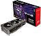 Фото-7 Видеокарта Sapphire Radeon RX 9070 NITRO+, комплект на белом фоне: сама карта перед коробкой, виден трёхвентиляторный кожух и retail-упаковка; для страницы товара это даёт представление о поставке и внешнем виде устройства рядом с коробкой.