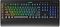 Фото-3 Механическая клавиатура GMNG GG-KB770XP, вид сверху с включённой RGB-подсветкой; полноразмерная раскладка, шесть макроклавиш слева, цифровой блок и отдельный регулятор громкости справа; фото показывает компоновку и распределение подсветки.