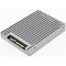 Фото-2 SSD Intel P4610 U.2 SSDPE2KE016T801 1.6TB, вид с обратной стороны. Показаны ребристая металлическая крышка, продольные рёбра охлаждения и интерфейсный разъём U.2 на торце. Фото важно для страницы товара, потому что показывает конструкцию задней части и тип подключения.