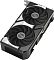 Фото-12 Видеокарта ASUS GeForce RTX 5060 Ti Dual OC 16GB, вид под углом спереди; два вентилятора, скошенный передний торец, чёрно-серый кожух с жёсткими геометрическими линиями. Фото для страницы товара показывает форму корпуса и передний край.