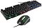Фото-7 Комплект клавиатура/мышь OKLICK  Проводной чёрный, 1546779
