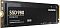Фото-4 SSD Samsung 980 MZ-V8V500BW, M.2 2280, 500 ГБ &mdash; крупный план спереди под углом; на фото хорошо читается наклейка SSD 980 и объём 500GB, видны контактная часть M.2 и электронные компоненты по краям платы, фото помогает идентифицировать модель и маркировку.