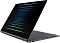 Фото-3 Ноутбук Samsung Galaxy Book 5 Pro 360 NP960, режим трансформации &laquo;подставка&raquo;; экран откинут назад на шарнирах 360, корпус опирается на стол, видны боковые разъёмы; показано для сценариев просмотра и презентаций.