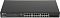 Фото-8 Коммутатор TP-Link SG2428P, вид спереди сверху. На фото чёрный корпус, 24 порта RJ45, 4 SFP-слота справа и блок индикаторов слева. Изображение даёт дополнительный обзор фронтальной панели и компоновки портов на странице товара.