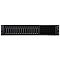 Фото-1 Сервер Dell PowerEdge R550, фронтальный вид: шестнадцать отсеков hot‑swap 2,5″ слева, справа крупная решётка воздухозабора и вертикальная панель управления с USB/VGA; чёрная лицевая панель на белом фоне, показывает доступ к дискам и интерфейсам в 2U стойке.