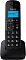 Фото-3 Радиотелефон DECT Panasonic KX-TGB610, фронтальный вид трубки в зарядной базе; видны экран, кнопки навигации и цифровая клавиатура; чёрный корпус на белом фоне — чтобы показать общий вид модели на странице товара.
