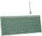 Фото-4 Клавиатура мембранная A4Tech Fstyler FBX51C Беспроводная зелёный, FBX51C MATCHA GREEN