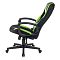 Фото-3 Кресло для геймеров ZOMBIE 9 Чёрно-зелёный, текстиль/эко.кожа, ZOMBIE 9 GREEN