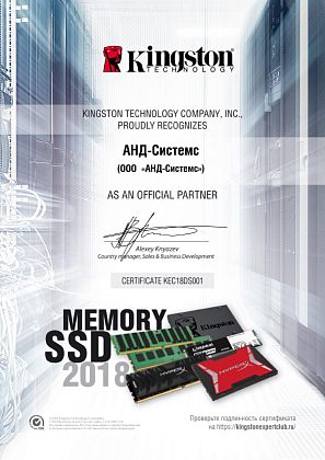 Kingston Technology Official Partner