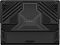 Фото-11 Ноутбук MSI Titan 18 HX AI A2XWJG-205RU, нижняя крышка корпуса; чёрная панель с перфорацией и диагональными решётками охлаждения, надпись TITAN и отметка Dynaudio; студийное фото, важно для понимания вентиляции и конструкции днища.