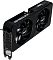 Фото-6 Видеокарта Palit GeForce RTX 5060 Ti Dual, схема габаритов и интерфейсной планки; на иллюстрации показан фронт с двумя вентиляторами и отдельный вид планки с видеовыходами, рядом размещены размерные подписи; изображение важно для понимания форм-фактора и компоновки разъёмов.