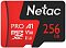 Фото-1 Карта памяти Netac P500 Extreme Pro microSDXC UHS-I Class 3 C10 256GB, NT02P500PRO-256G-R