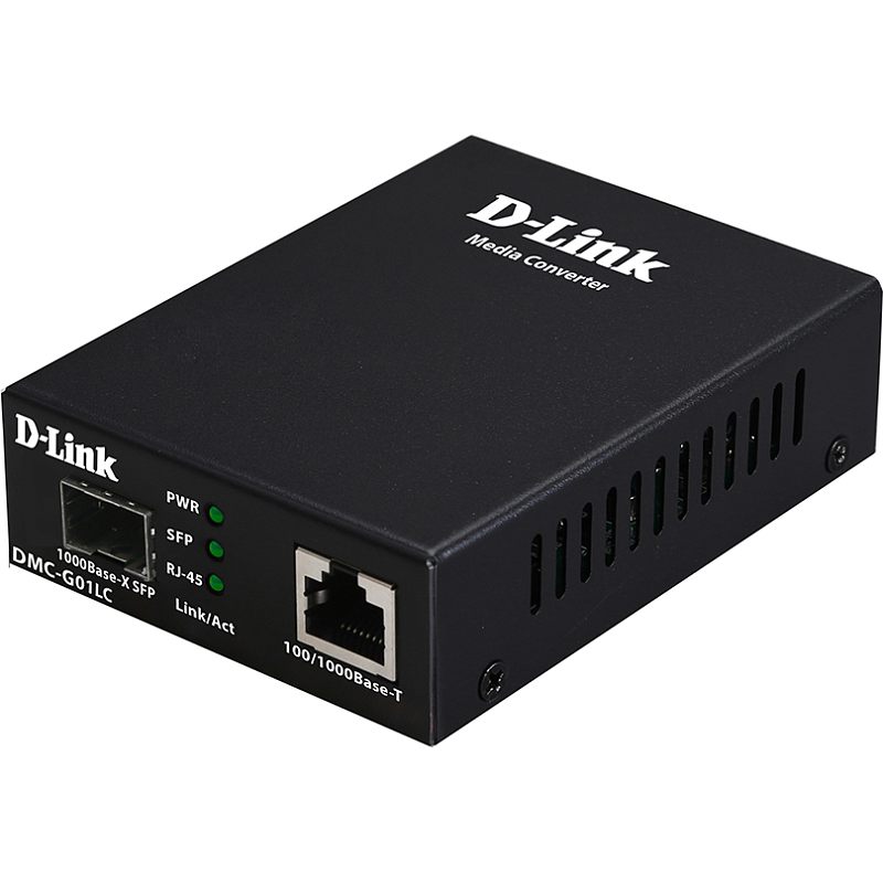 Фото Медиаконвертер D-Link 1000Base-T-1000Base-LX RJ-45-SC, DMC-G10SC/A1A