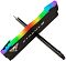 Фото-4 Комплект памяти Patriot Viper Xtreme 5 RGB PVXR548G80C38K, демонстрация двух модулей крест-накрест. На фото один модуль показан лицевой стороной, второй — ребром, хорошо видны высота корпуса, верхняя RGB-панель и боковая надпись XTREME 5. Для страницы товара это помогает оценить профиль модулей.