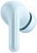 Фото-11 Наушники Xiaomi Buds 8 Lite, синий наушник, крупный план внешней стороны; видны глянцевая лицевая панель, длинная ножка и часть силиконовой амбушюры сбоку; фото важно для страницы товара, потому что показывает отделку корпуса отдельного наушника.