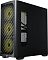 Фото-2 Корпус ExeGate Pro 2U550-08, ракурс под углом; боковая панель, передняя часть и верхняя плоскость помогают оценить компоновку корпуса. Чёрный корпус важен для визуальной идентификации товара на странице.