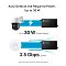 Фото-6 PoE-инжектор TP-Link Omada POE260S, инфографика характеристик: указаны «Up to 30 W» и «2.5 Gbps», показаны IP-камера и точка доступа, соединённые с инжектором; важно для понимания мощности и скорости линии PoE.