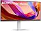 Фото-14 Монитор LG 34U530A-W 34 дюйма, вид спереди на низкой опоре; сверхширокий экран и узкая нижняя рамка с логотипом LG, изображение показывает посадку экрана на странице товара.