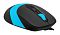 Фото-2 Мышь A4Tech Fstyler FM10 Проводная чёрно-синий, FM10 BLUE