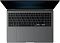Фото-5 Ноутбук Samsung Galaxy Book 5 Pro 360 NP960, вид сверху на клавиатуру и тачпад; чёрные клавиши с цифровым блоком справа и большой тачпад на серой поверхности, шарниры 360; важно для оценки раскладки и управления.