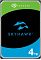 Фото-3 Жёсткий диск Seagate SkyHawk ST4000VX015, SATA, 3.5 — фронтальный вид, наклейка SkyHawk по центру, серебристая рамка по периметру, чёрный корпус; на белом фоне, чтобы на странице товара однозначно идентифицировать модель по серии и форм-фактору.