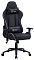 Фото-1 Кресло для геймеров CACTUS CS-CHR-030BLS чёрный, эко.кожа, CS-CHR-030BLS