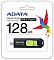 Фото-3 USB-накопитель ADATA UC300 128GB, фото упаковки блистера на белом фоне; указано &laquo;USB 3.2 Type‑C&raquo; и &laquo;128GB&raquo;, внутри виден накопитель с зелёным ползунком; изображение важно для понимания маркировки интерфейса и вида упаковки.