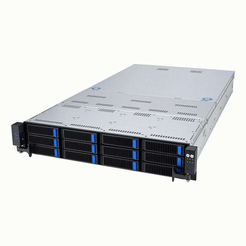 Фото Серверная платформа Asus RS720A-E12-RS12 12x3.5" Rack 2U, 90SF02E1-M00BZ0
