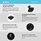 Фото-25 Клавиатура A4Tech FG1012 Black — инфографика: горячие клавиши FN+F1–F12, эргономичная форма клавиш, дренажные отверстия и лазерная гравировка символов; важно для объяснения конструктивных особенностей клавиатуры на странице товара.